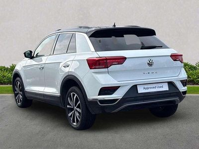 Used VW T-Roc Design 115 HP (84 kW) 2019 White SUV