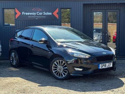 Used Ford Focus ST-Line 140 HP (102 kW) 2017 Black Hatchback