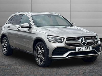 Used Mercedes GLC300e AMG line 320 HP (235 kW) 2022 Silver Estate