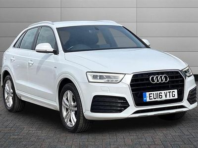 Used Audi Q3 S-Line 150 HP (110 kW) 2016 White SUV