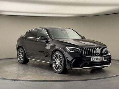 Obsidian black Used 2020 Mercedes GLC63 AMG Premium Plus Coupe | £48,700 (Expensive)