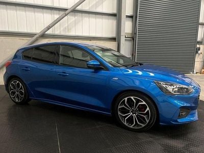 Used Ford Focus ST-Line X 120 HP (88 kW) 2020 Blue Hatchback