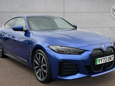 Used BMW i4 M Sport 250 kW (340 HP) 2022 Blue Sedan