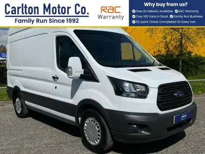 Used Ford Transit 130 HP (95 kW) 2018 White Van