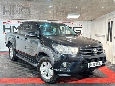 Usado Toyota HiLux 150 HP (110 kW) 2020 Preto Pickup
