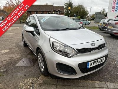 Silver Used 2013 Kia Rio Hatchback | £2,795 (Fair price)