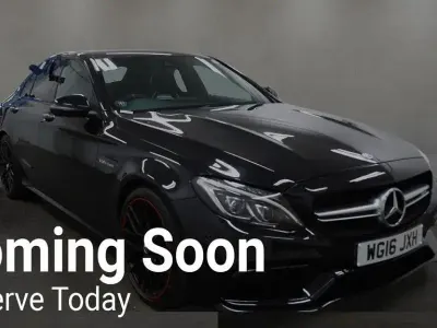 Usado Mercedes C63S AMG AMG Edition 1 2016 Preto Sedan