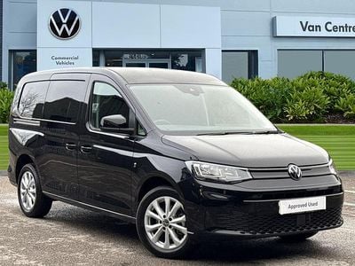 Black New 2025 VW Caddy Maxi Pro MPV | £26,491 (Super price)