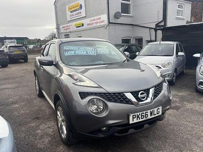 Used Nissan Juke N-Connecta 110 HP (80 kW) 2016 Grey SUV