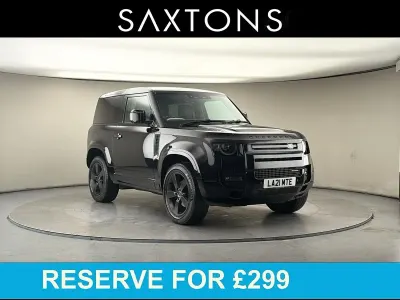 Used Land Rover Defender HSE Dynamic 250 HP (183 kW) 2021 Santorini black SUV