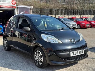 Used Peugeot 107 68 HP (50 kW) 2008 Black Hatchback
