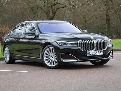 Used BMW 740L Comfort Edition 2022 Black Sedan