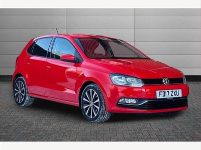 Red Used 2017 VW Polo Edition Hatchback | £10,295 (Fair price)