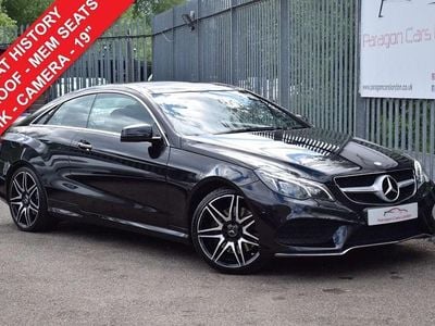 Used Mercedes E400 AMG line 333 HP (244 kW) 2014 Black Coupe