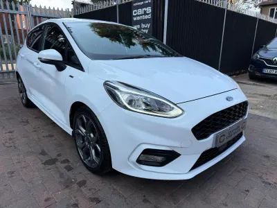 Used Ford Fiesta ST-Line 125 HP (91 kW) 2019 White Hatchback