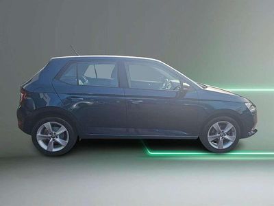 Used Skoda Fabia SE L 95 HP (69 kW) 2021 Blue Hatchback