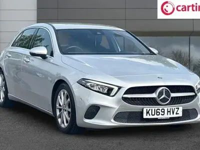 Used Mercedes A180 Executive 136 HP (100 kW) 2019 Silver Hatchback
