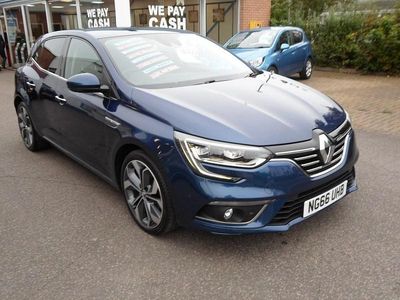 Used Renault Mégane IV Signature 110 HP (80 kW) 2016 Blue Hatchback