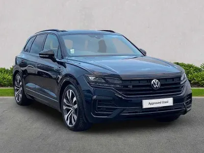Used VW Touareg Black Edition 286 HP (210 kW) 2021 Blue SUV