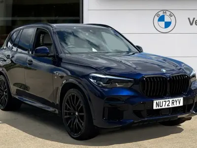 Used BMW X5 M Sport 286 HP (210 kW) 2022 Blue SUV