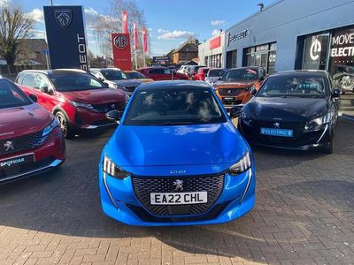 Used Peugeot 208 Premium 129 HP (94 kW) 2022 Blue Hatchback