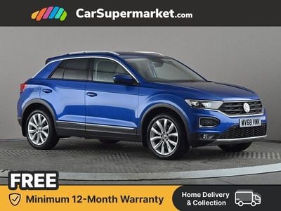 Used VW T-Roc SEL 2018 Blue SUV