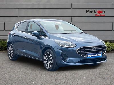 Blue Used 2023 Ford Fiesta Titanium Hatchback | £13,995 (Fair price)