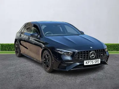 Used Mercedes A35 AMG Premium Plus 316 HP (232 kW) 2025 Black Hatchback