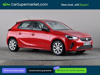 Used Vauxhall Corsa Design Edition 75 HP (55 kW) 2023 Red Hatchback