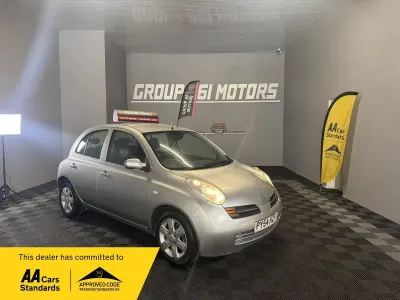 Second-hand Nissan Micra 2004 Argintiu Hatchback