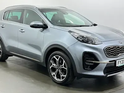 Used Kia Sportage GT-Line 177 HP (130 kW) 2020 Silver SUV
