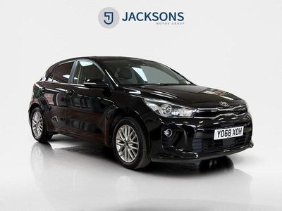 Used Kia Rio 99 HP (72 kW) 2019 Black Hatchback