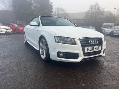 White Used 2010 Audi A5 Cabriolet S-Line Cabriolet | £3,495 (Fair price)