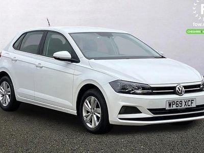 Begagnad VW Polo SE 80 HK (58 kW) 2020 Vit Halvkombi