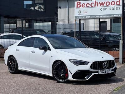 White Used 2022 Mercedes CLA45 AMG AMG Coupe | £39,975 (Super price)