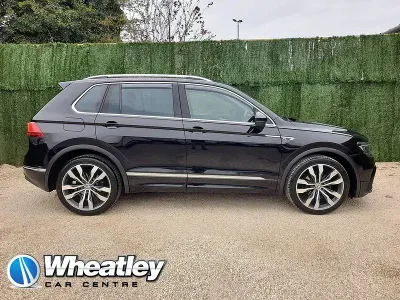 Begagnad VW Tiguan R-line 150 HK (110 kW) 2017 Svart SUV