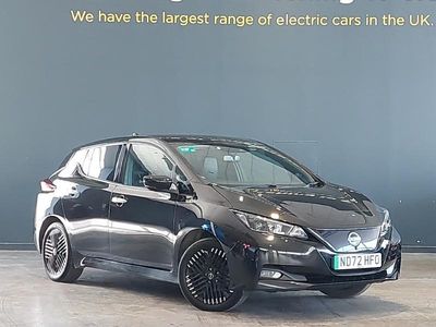 Begagnad Nissan Leaf N-Connecta 110 kW (150 HK) 2022 Svart Halvkombi