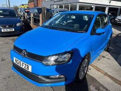 Used VW Polo SE 2015 Blue Hatchback