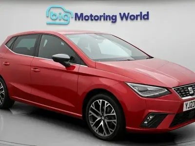 Used Seat Ibiza XCELLENCE Lux 110 HP (80 kW) 2023 Red Hatchback