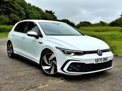 Used VW Golf VII GTI 2020 White Hatchback