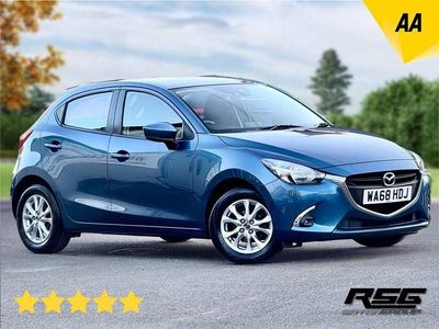 Used Mazda 2 90 HP (66 kW) 2018 Blue Hatchback