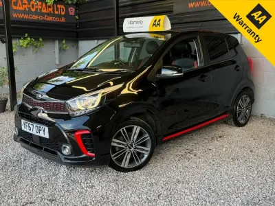 Used Kia Picanto GT-Line 83 HP (61 kW) 2017 Black Hatchback