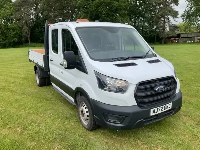 Used Ford Transit 130 HP (95 kW) 2022 White Van