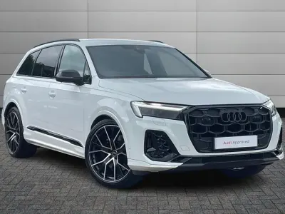 Used Audi SQ7 Black Edition 507 HP (372 kW) 2024 Pure white SUV