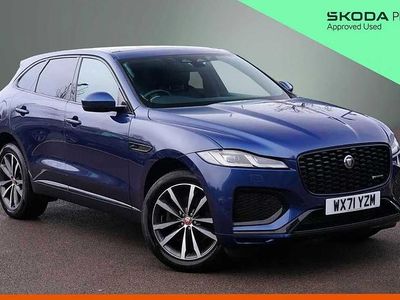 Used Jaguar F-Pace R-Dynamic 247 HP (181 kW) 2021 Blue SUV