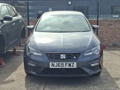 Used Seat Leon Black Edition 150 HP (110 kW) 2019 Grey Hatchback