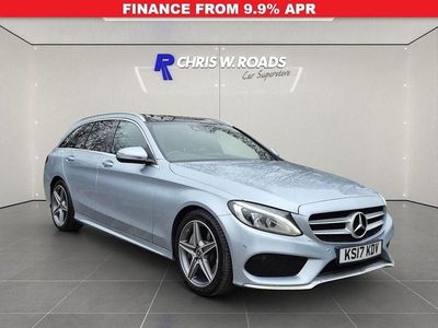 Silver Used 2017 Mercedes C250 AMG Line Premium Estate | £17,000 (A bit pricey)