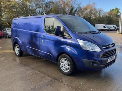 Blue Used 2014 Ford Transit Custom Limited Van | £5,795
