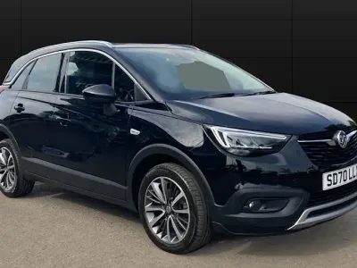 Used Vauxhall Crossland X Elite 131 HP (96 kW) 2020 Black SUV