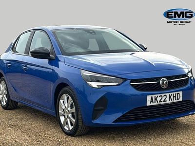 Used Vauxhall Corsa Edition 100 HP (73 kW) 2022 Blue Hatchback